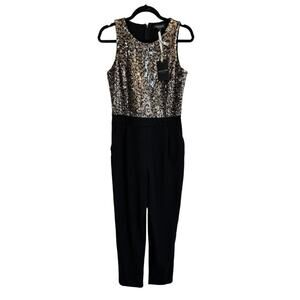 Magari Sequin Jumpsuit Large Made in Italy